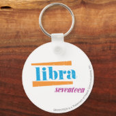 Libra Aqua Sleutelhanger (Voorkant)