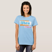 Libra Aqua T-shirt (Voorkant volledig)