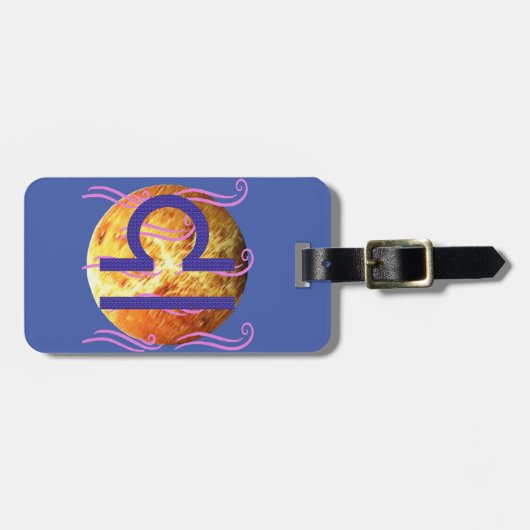 Libra Bagagelabel (Voorkant horizontaal)