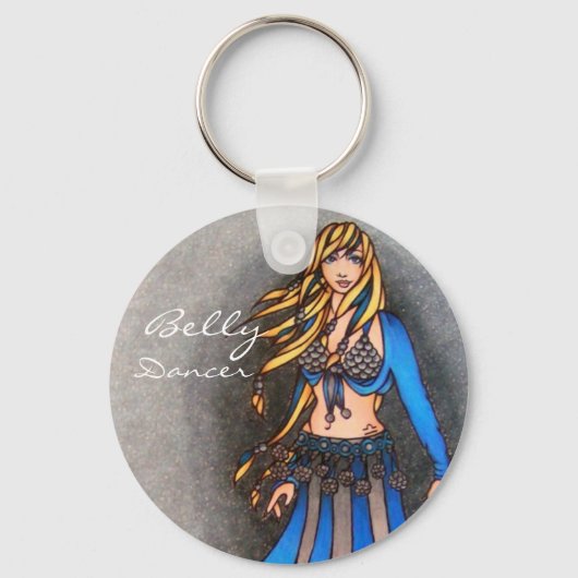 Libra Belly Dancer Sleutelhanger (Voorkant)