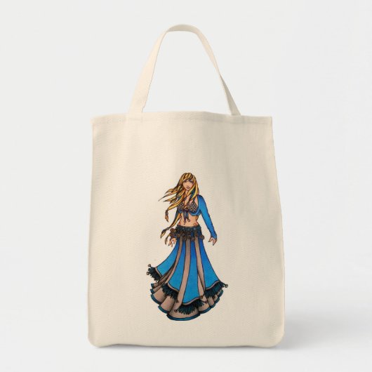 Libra Belly Dancer Tote Bag (Voorkant)