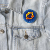Libra, Bilancia Ronde Button 5,7 Cm (In situ)