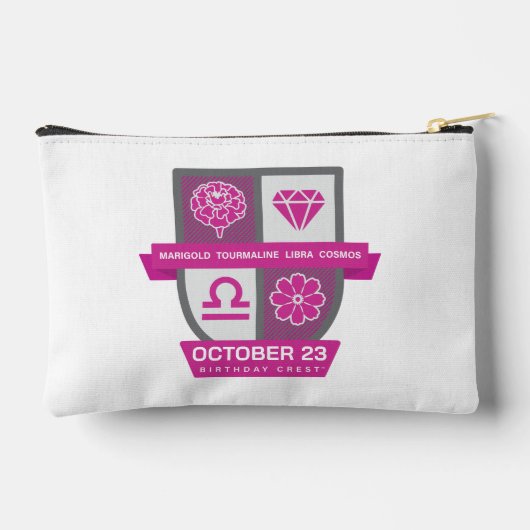 Libra Birthday Crest™ for October 1-23 Etui (Achterkant)