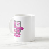 Libra Birthday Crest™ for October 1-23 Mug Koffiemok (Voorkant links)