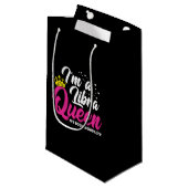 Libra Birthday Queen Astrology September Oktober Klein Cadeauzakje (Voorkant Gekanteld)