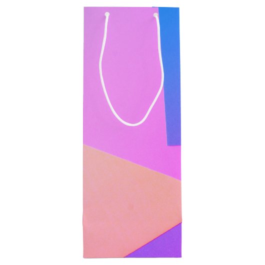 Libra Birthday - Wine Gift Bag Wijn Cadeautas (Achterkant)