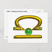 LIBRA, Briefkaart (Voorkant / Achterkant)