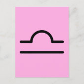 Libra Briefkaart (Voorkant)