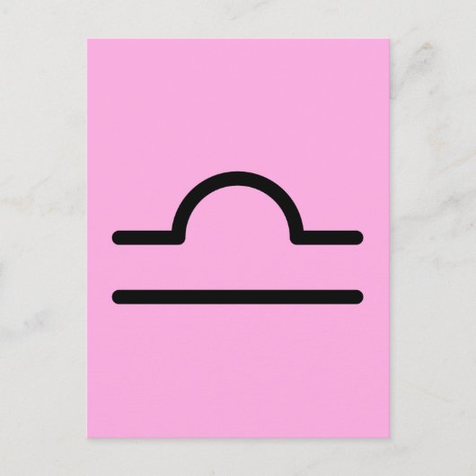 Libra Briefkaart (Voorkant)