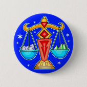 LIBRA-BUTTON RONDE BUTTON 5,7 CM (Voorkant)