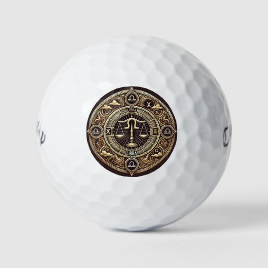 Libra Callaway Warbird golfbal Golfballen (Voorkant)