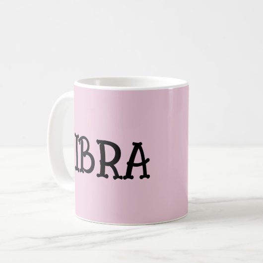 LIBRA COFFEE MUG KOFFIEMOK (Voorkant links)