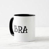 LIBRA COFFEE MUG  MOK (Voorkant links)