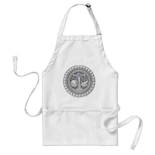 Libra Coin apron Standaard Schort (Voorkant)