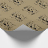 Libra Constellation Hevelius 1690 Decor Cadeaupapier (Hoek)