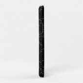 Libra Constellation Hevelius 1690 Map on Black Case-Mate iPhone Case (Achterkant/rechts)