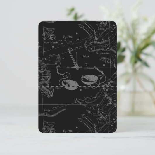 Libra Constellation Hevelius 1690 Sept23 - okt22 (Staand voorkant)