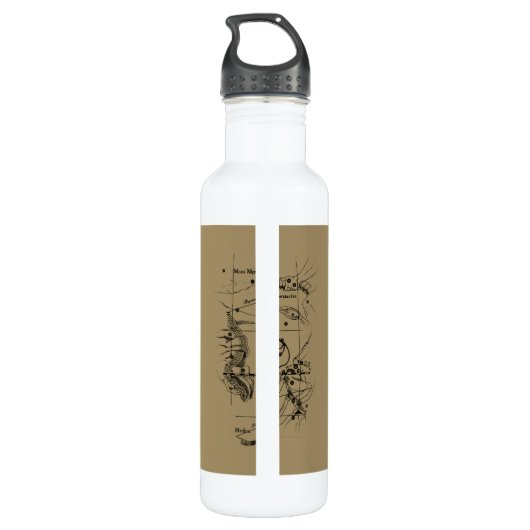 Libra Constellation Hevelius 1690 Sept23 - okt22 Waterfles (Achterkant)