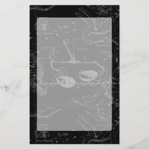 Libra Constellation Hevelius circa 1690 Briefpapier