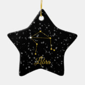 Libra Constellation Keramisch Ornament (Voorkant)