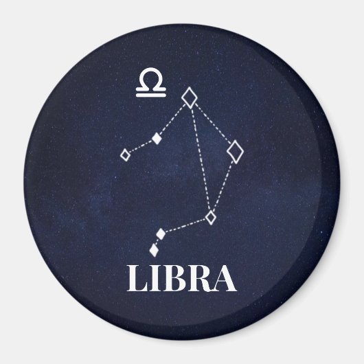 Libra Constellation Magnet (Voorkant)