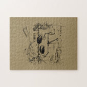 Libra Constellation Map Hevelius 1690 Decor Legpuzzel (Horizontaal)