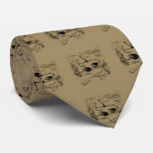 Libra Constellation Map Hevelius 1690 Decor Stropdas (Opgerold)