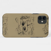 Libra Constellation Map Hevelius circa 1690 Case-Mate iPhone Case (Achterkant (horizontaal))