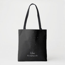 Libra Constellation Tote Bag