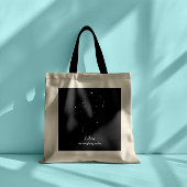 Libra Constellation Tote Bag