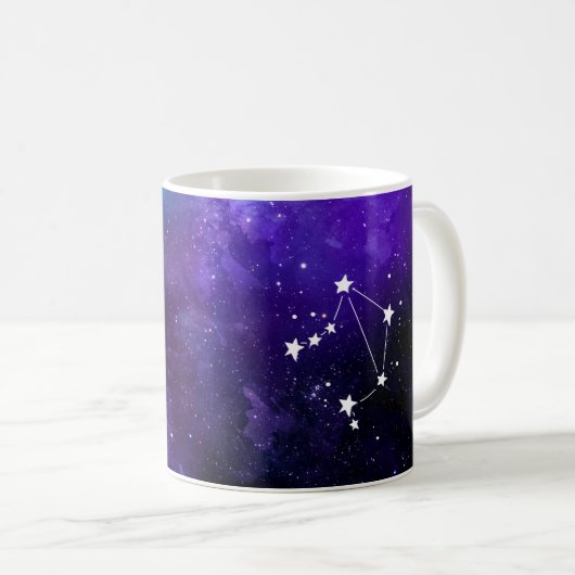 Libra Constellation Zodiac Mok (Voorkant rechts)