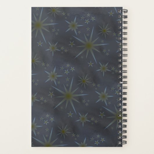 Libra Dark Zodiac: Tea Tarot Horoscoop Goud Planner (Achterkant)