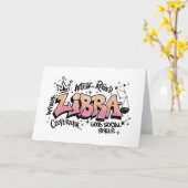 Libra Dierenriem Graffiti Kaart (Gele Bloem)