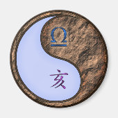 Libra & Earth Boar Magneet (Voorkant)