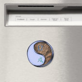 Libra & Earth Dog Magneet (Insitu (Vaatwasser))