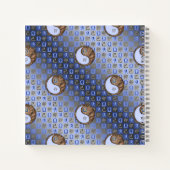 Libra & Earth Rabbit Spiral Notebook Notitieboek (Achterkant)