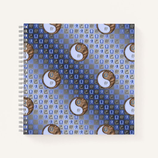Libra & Earth Rabbit Spiral Notebook Notitieboek (Voorkant)