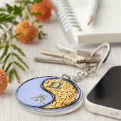 Libra en Fire Dragon Sleutelhanger (Voorkant Rechts)