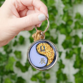 Libra en Fire Dragon Sleutelhanger (Hand)