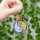 Libra en Metal Dragon Sleutelhanger (Hand)