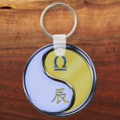 Libra en Metal Dragon Sleutelhanger (Achterkant)