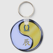 Libra en Metal Dragon Sleutelhanger (Achterkant)