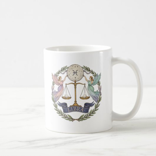 Libra Engelachtige Libra Koffiekop Koffiemok (Rechts)