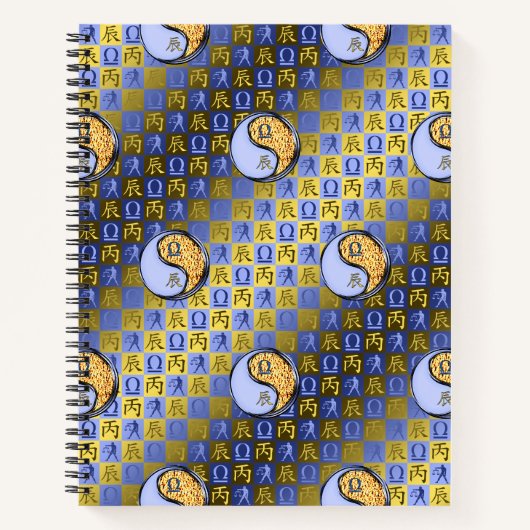 Libra & Fire Dragon Notitieboek (Voorkant)