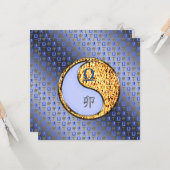 Libra & Fire Rabbit Kaart (Voorkant / Achterkant in situ)