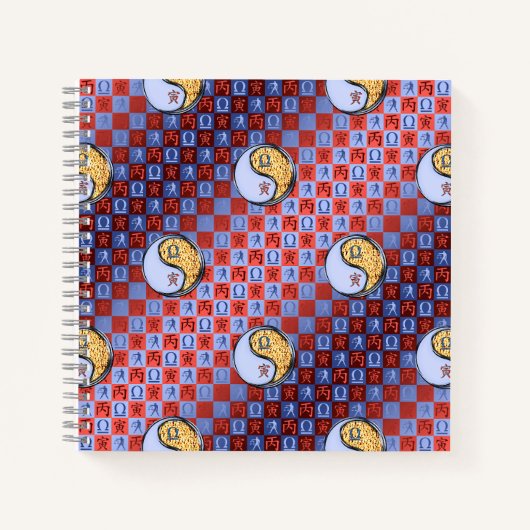 Libra & Fire Tiger Notitieboek (Voorkant)