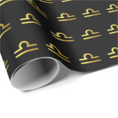 Libra Gold Cadeaupapier (Rol Hoek)