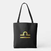 Libra Gold Tote Bag (Achterkant)