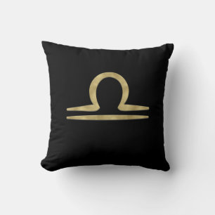 LIBRA Goud September Oktober Geboorte Astrologie Kussen