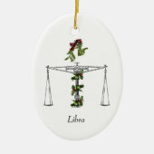 Libra Holiday Ornament (Voorkant)